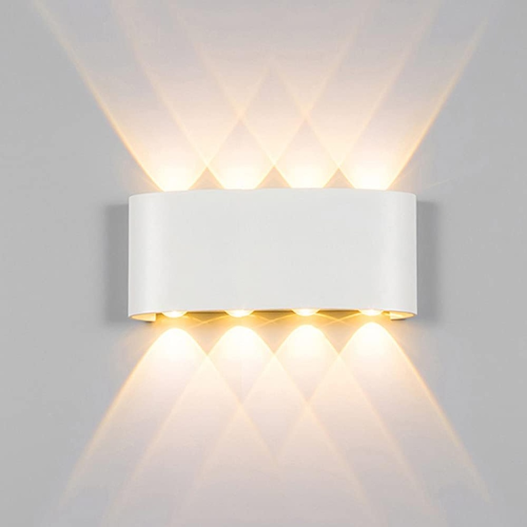 CHENBEN Outdoor Wall Lights | 8W 3000K LED Indoor Wall Lights Aluminum