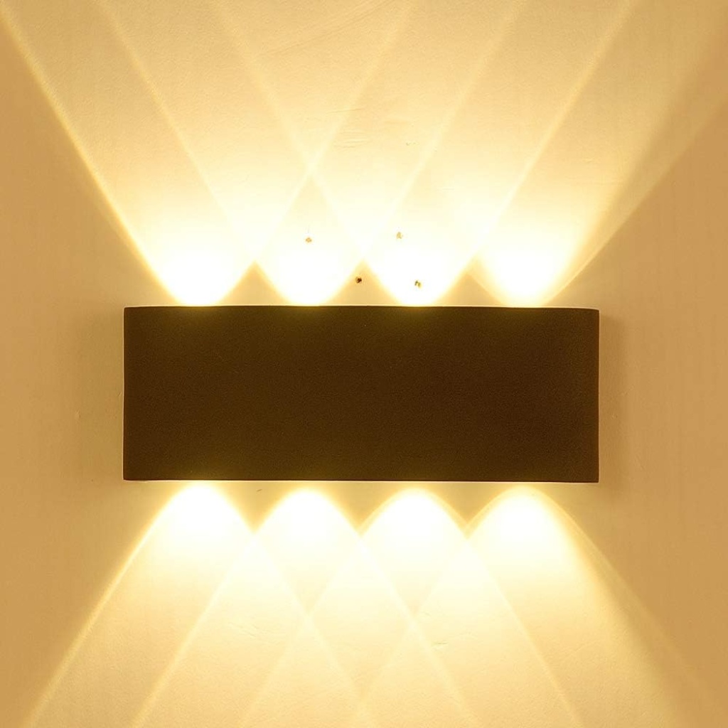 Modern LED Wall Light Up & Down 8W Warm White 3000K