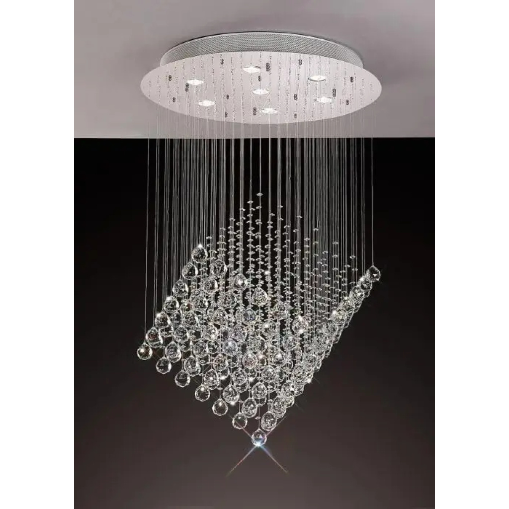 Crystal Chandelier Double Design