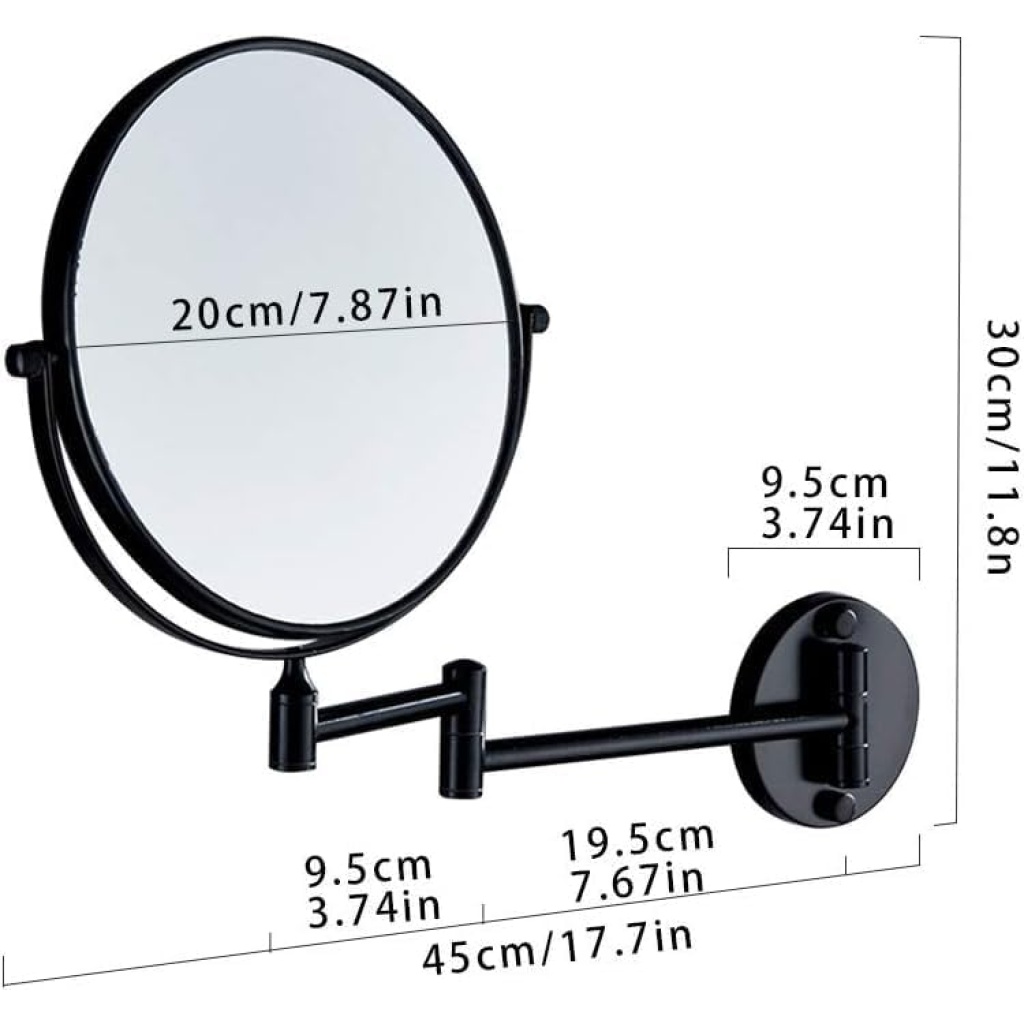 Double Sided with Magnifying Mirror