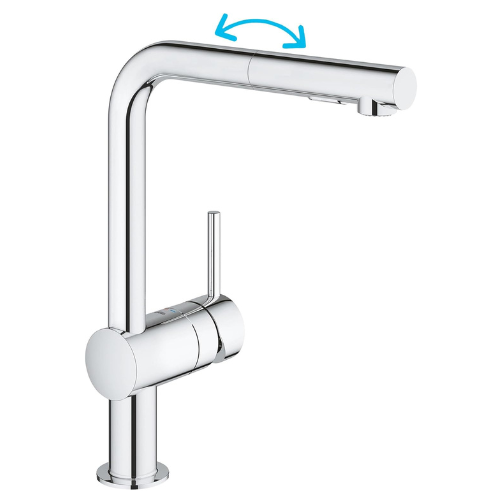 GROHE shower mixer Single Lever Sink Mixer | Faznova Sleek & Durable Faucet for Kitchens & Bathrooms