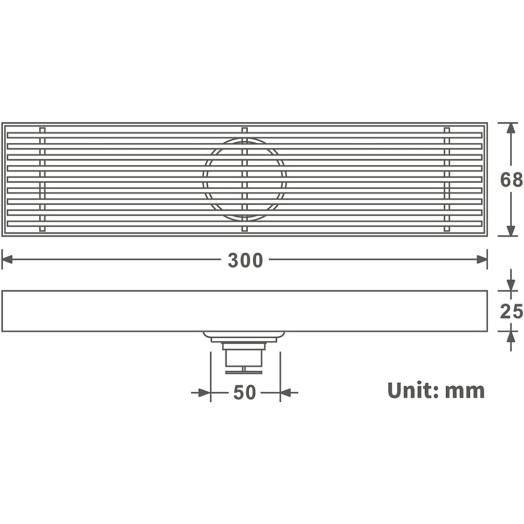 Steel Shower Floor Drain