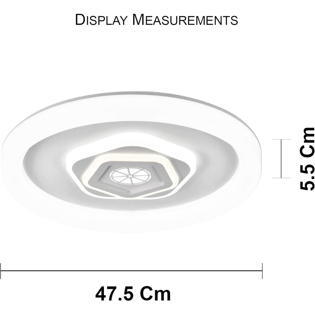 Flush Mount LED Ceiling Light | FazNova Ceiling Chandelier | Elegant & Modern Lighting for Sophisticated Interiors