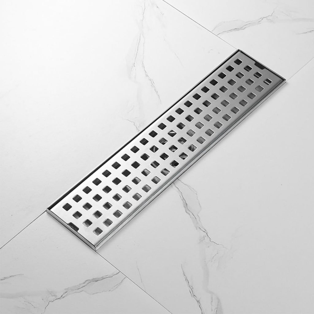 Stainless Steel Rectangular Floor Tiles Drain | Durable & Efficient Water Drainage Solution for Floors