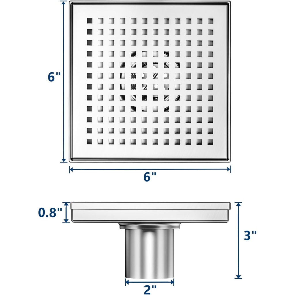 Neodrain Square Shower Drain