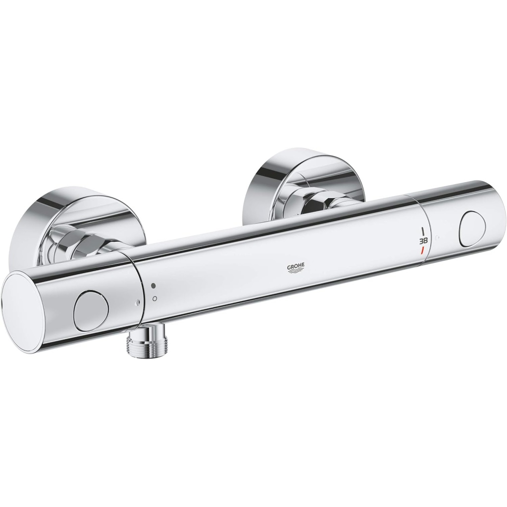 GROHE Precision Get - Wall Mounted Thermostatic Shower Mixer