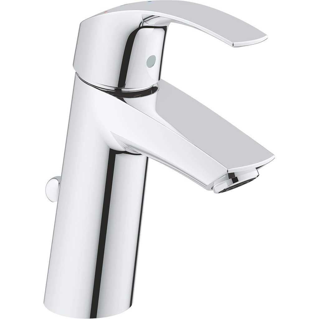 Grohe Eurosmart Single-Lever | Grohe Eurosmart Single-Lever Basin Mixer 1/2 | Modern Chrome Finish