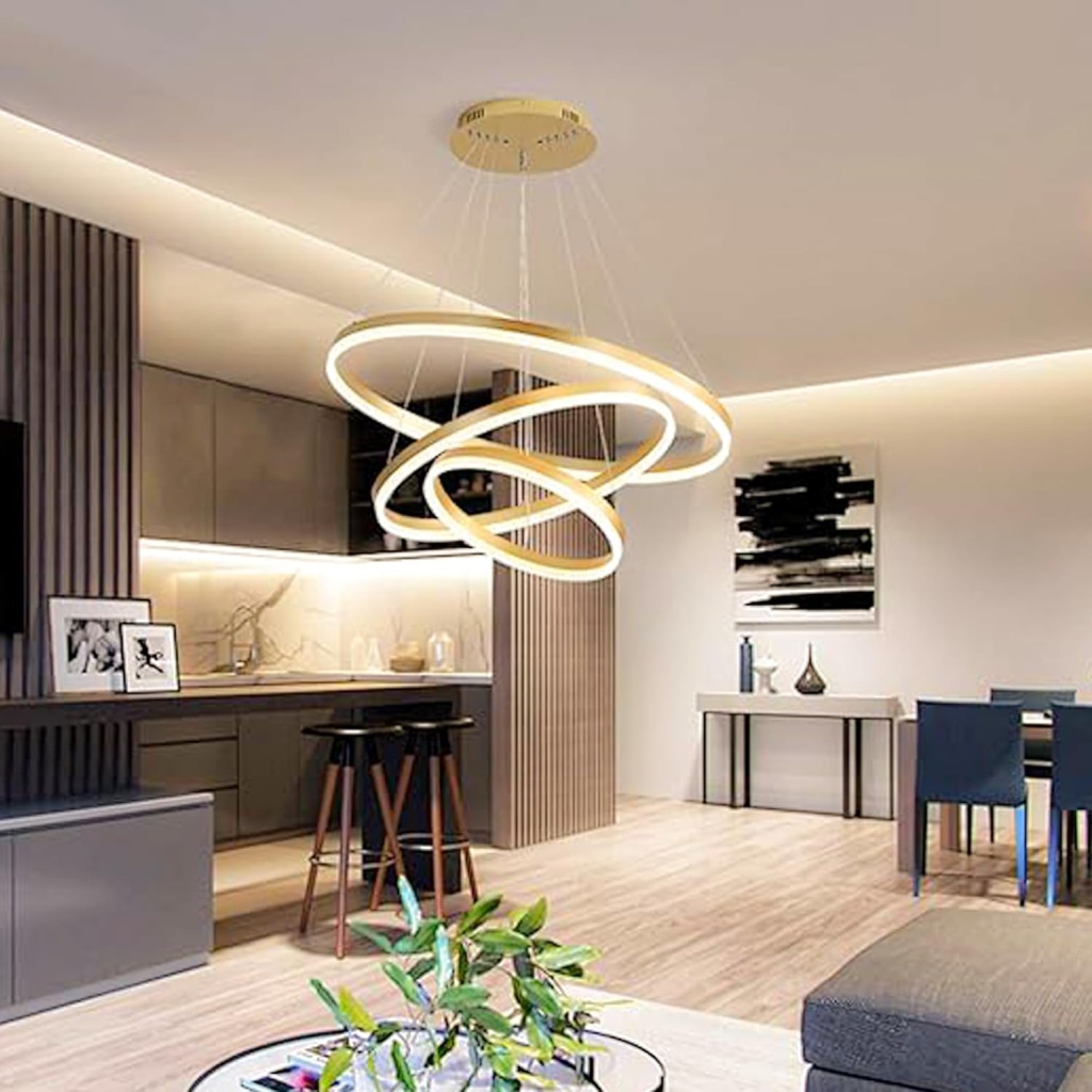 VMAX Modern LED Pendant Light | FazNova Ceiling Chandelier | Elegant & Modern Lighting for Sophisticated Interiors