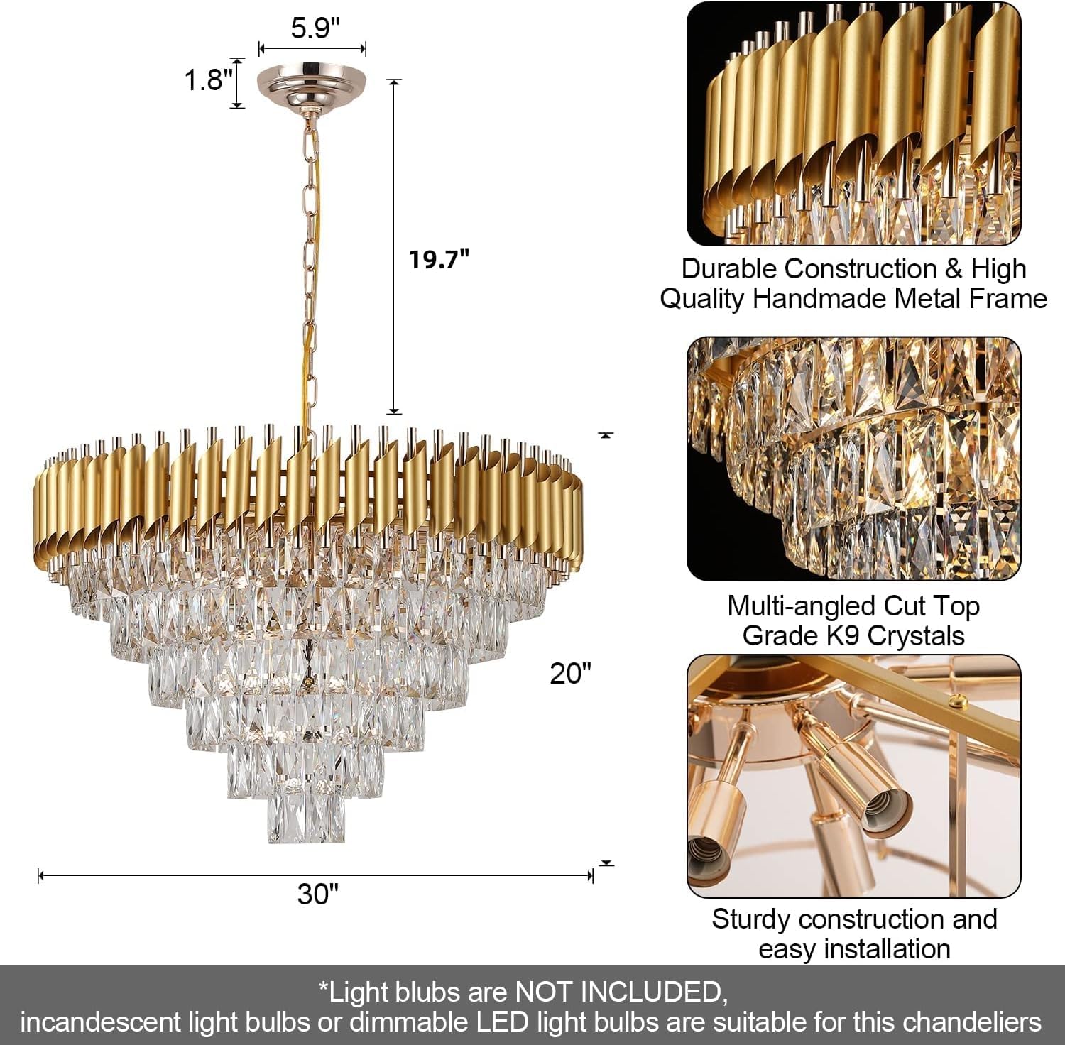 Golden Luxury Chandeliers